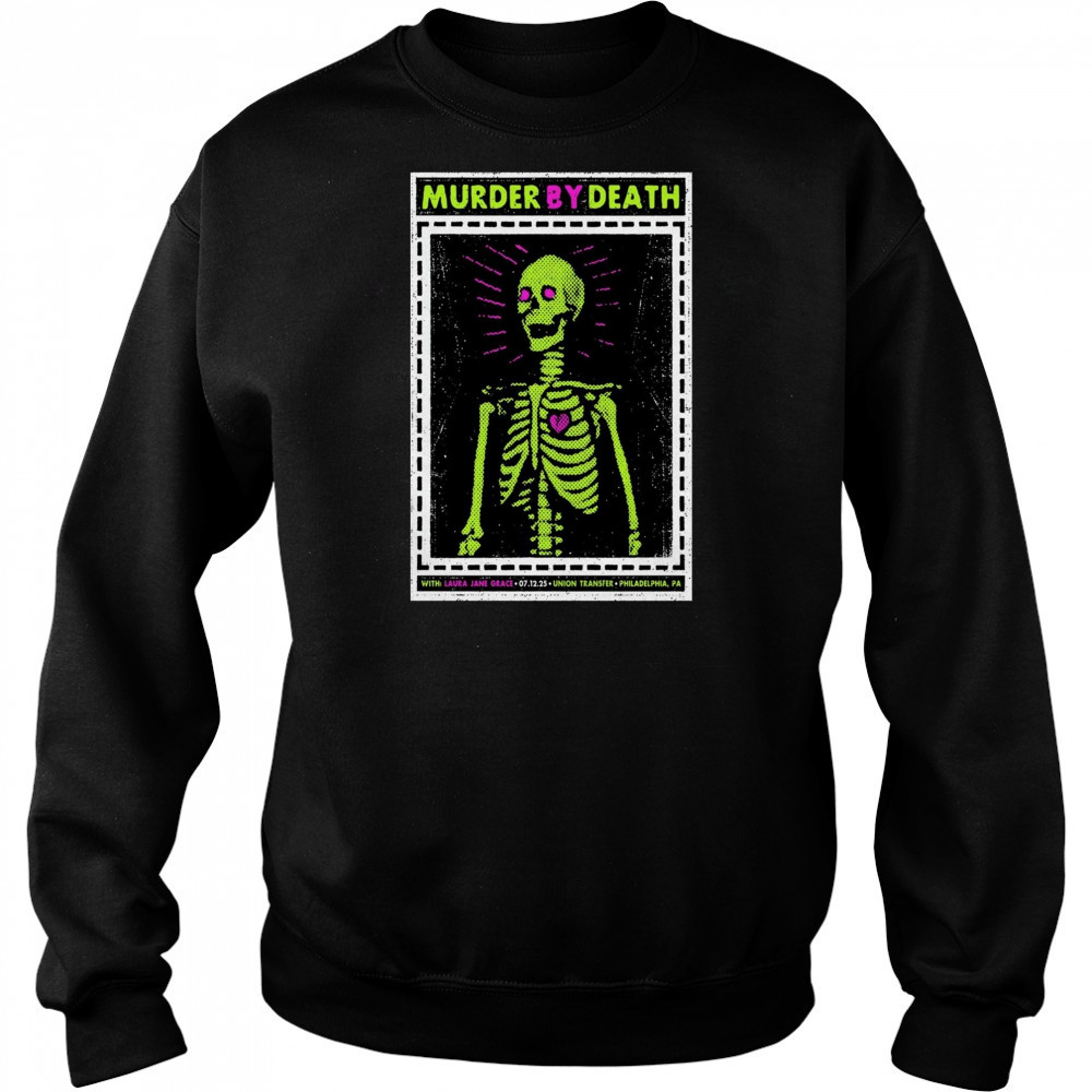 Murder By Death Union Transfer Philadelphia PA July 12 2025 Tour t-shirt Hoodie