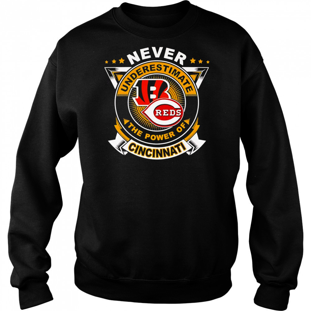 Never underestimate the power of Cincinnati shirt Hoodie