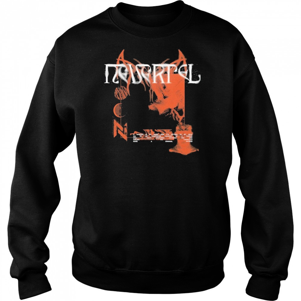 Nevertel Criminal Lyrics T-shirt Hoodie