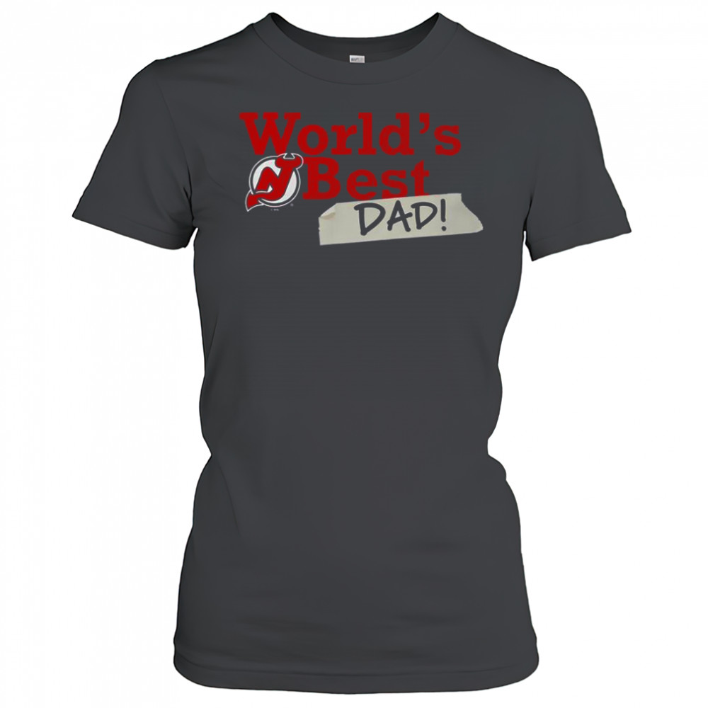 New Jersey Devils World’s Best Dad T-Shirt Women's T-shirt