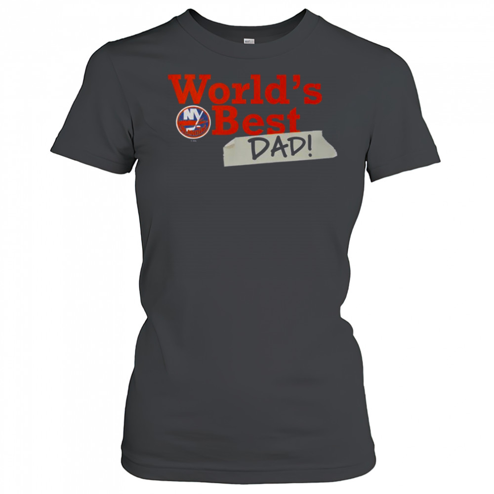 New York Islanders World’s Best Dad T-Shirt Women's T-shirt