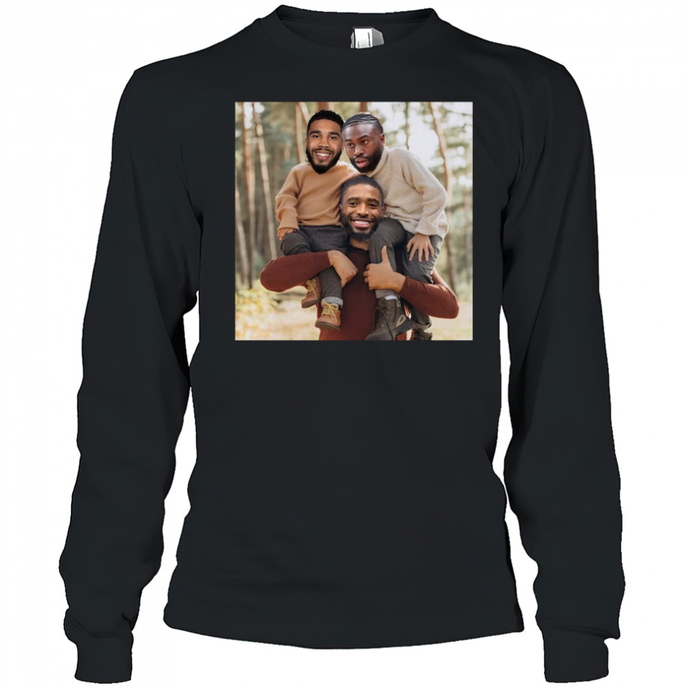 New York Knicks Mikal Bridges You Are The Father Jayson Tatum Jaylen Brown Meme t-shirt Long Sleeved