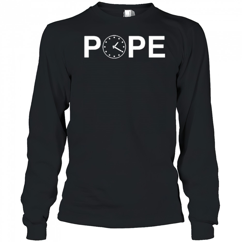 Obvious Go Pope Go Pope Watch Pope Leo XIV t-shirt Long Sleeved