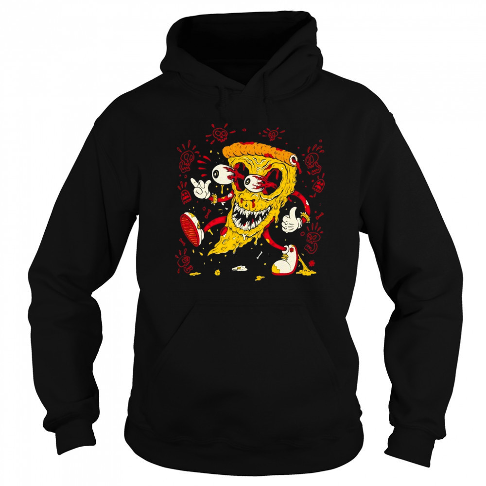 Pizza Monster T-shirt Sweatshirt