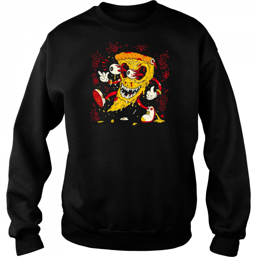 Pizza Monster T-shirt Hoodie