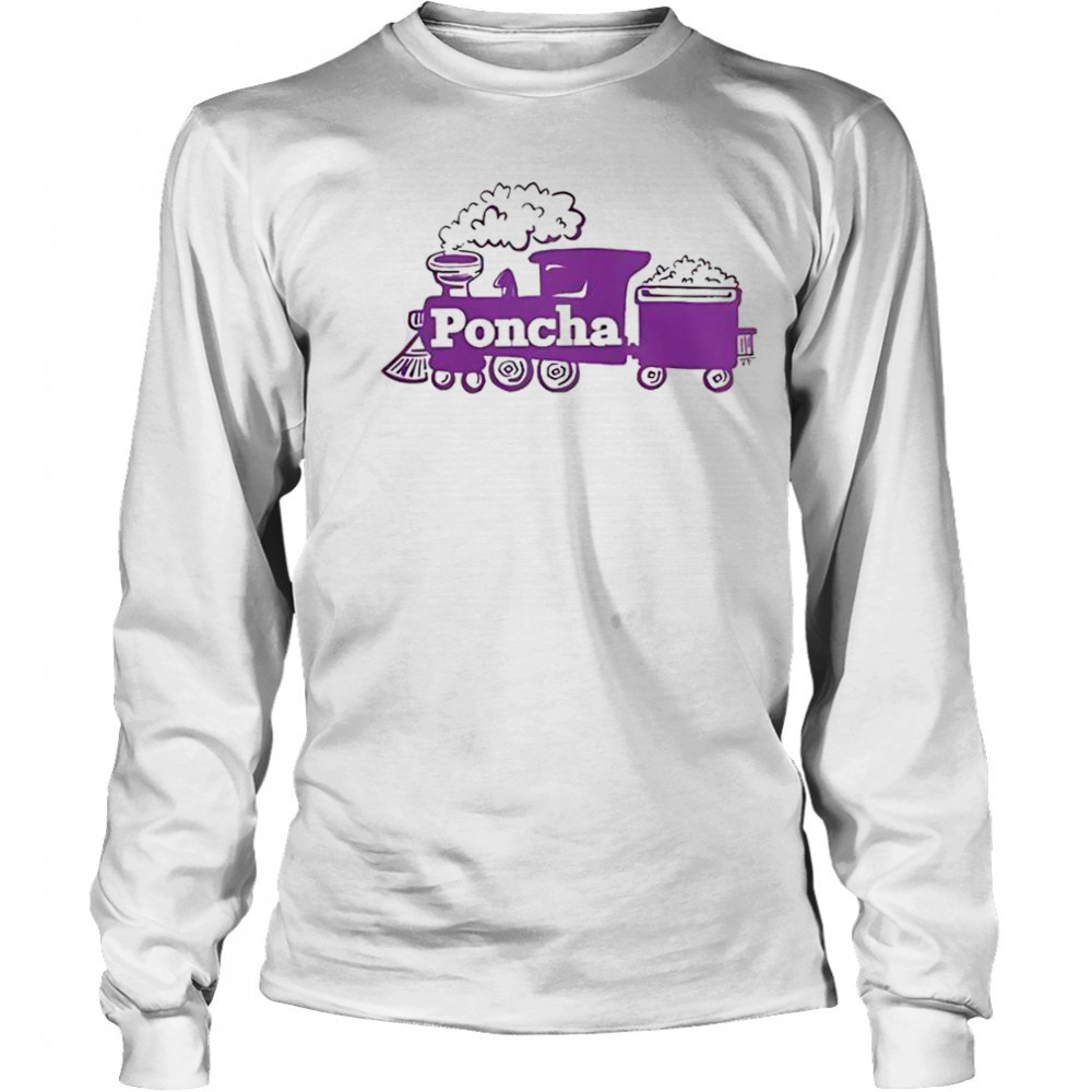 Poncha Train Fleurty Girl T-Shirt Long Sleeved