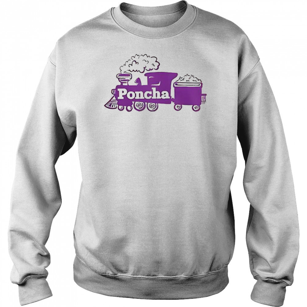 Poncha Train Fleurty Girl T-Shirt Hoodie