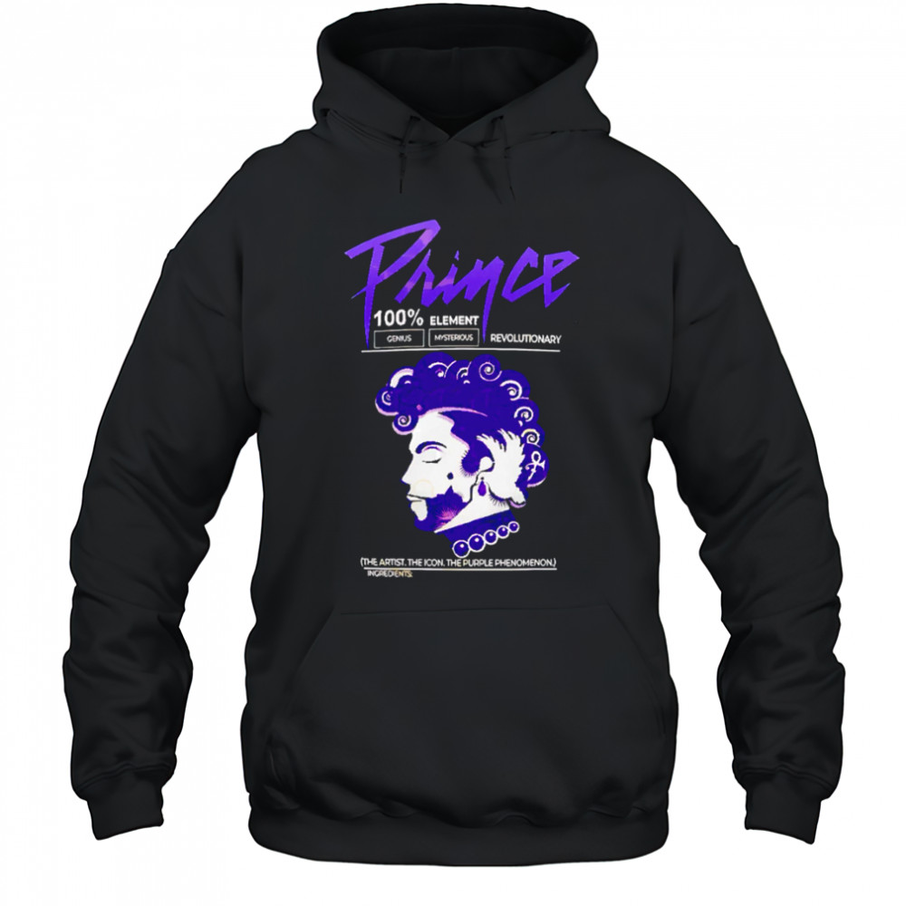 Prince Revolutionary The Artist The Icon The Purple Phenomenon shirt Hoodie