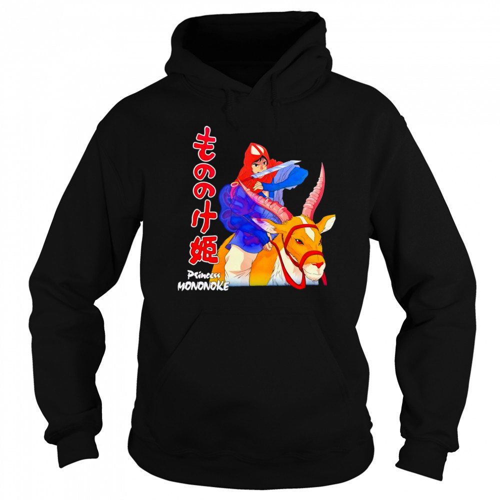 Princess Mononoke riding deer shirt Sweatshirt