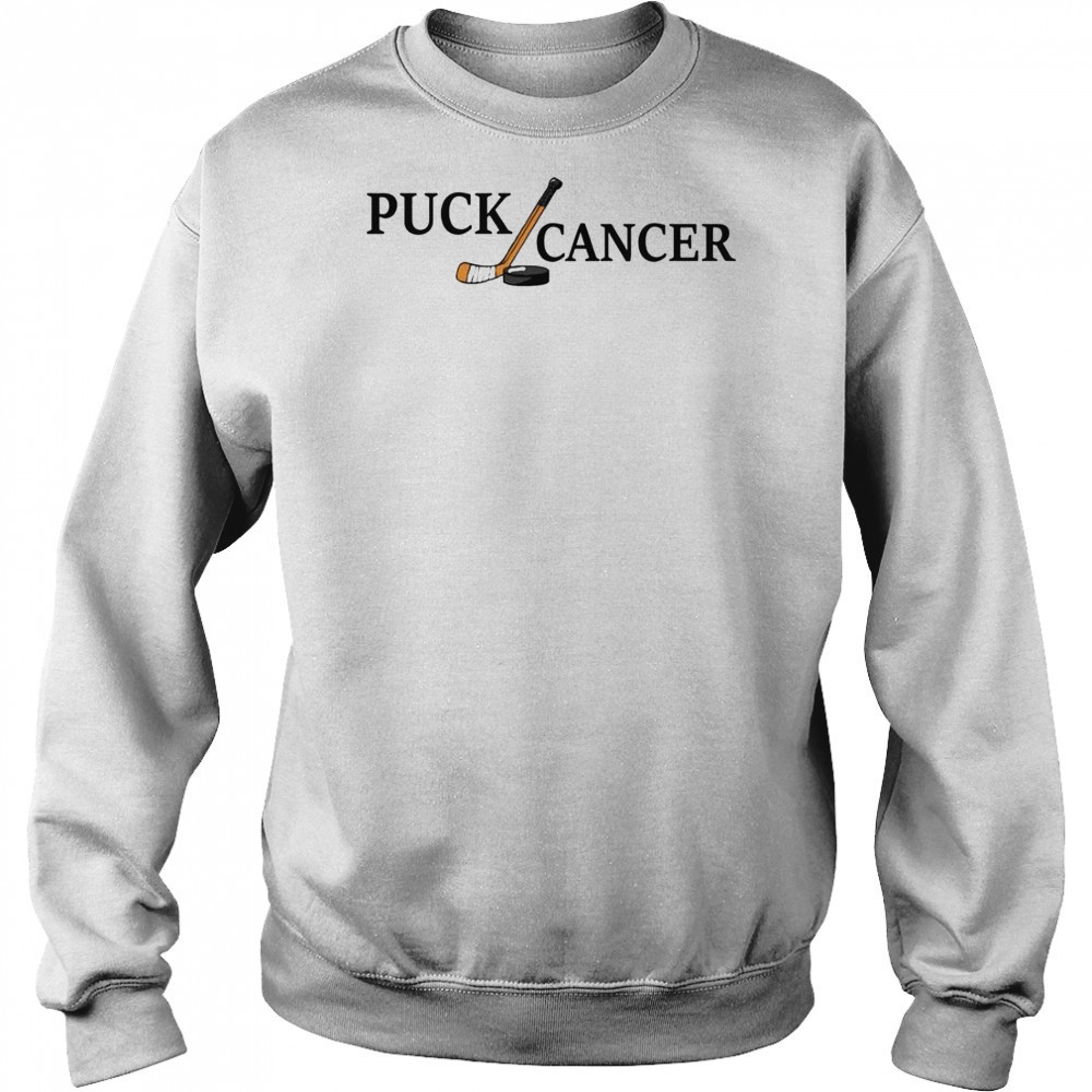 Puck Cancer Ice Hockey T-Shirt Hoodie