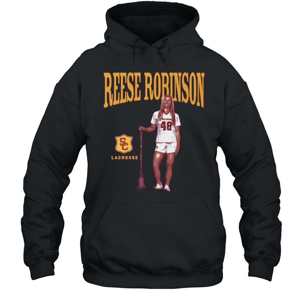 Reese Robinson USC Trojans Lacrosse NCAA Division I Portrait t-shirt Hoodie