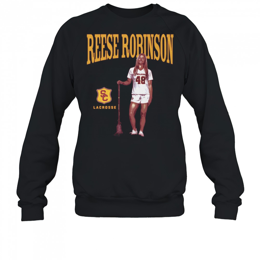 Reese Robinson USC Trojans Lacrosse NCAA Division I Portrait t-shirt Sweatshirt