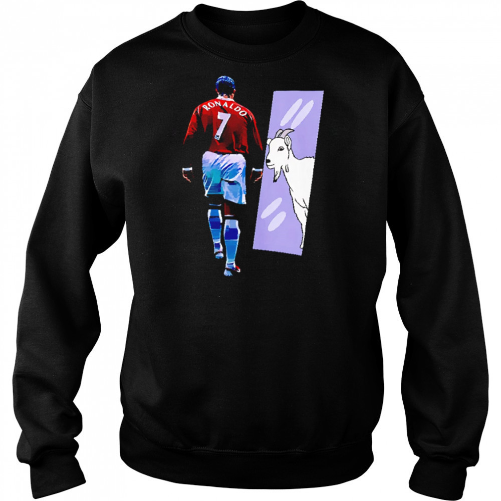 Ronaldo g.o.a.t shirt Hoodie