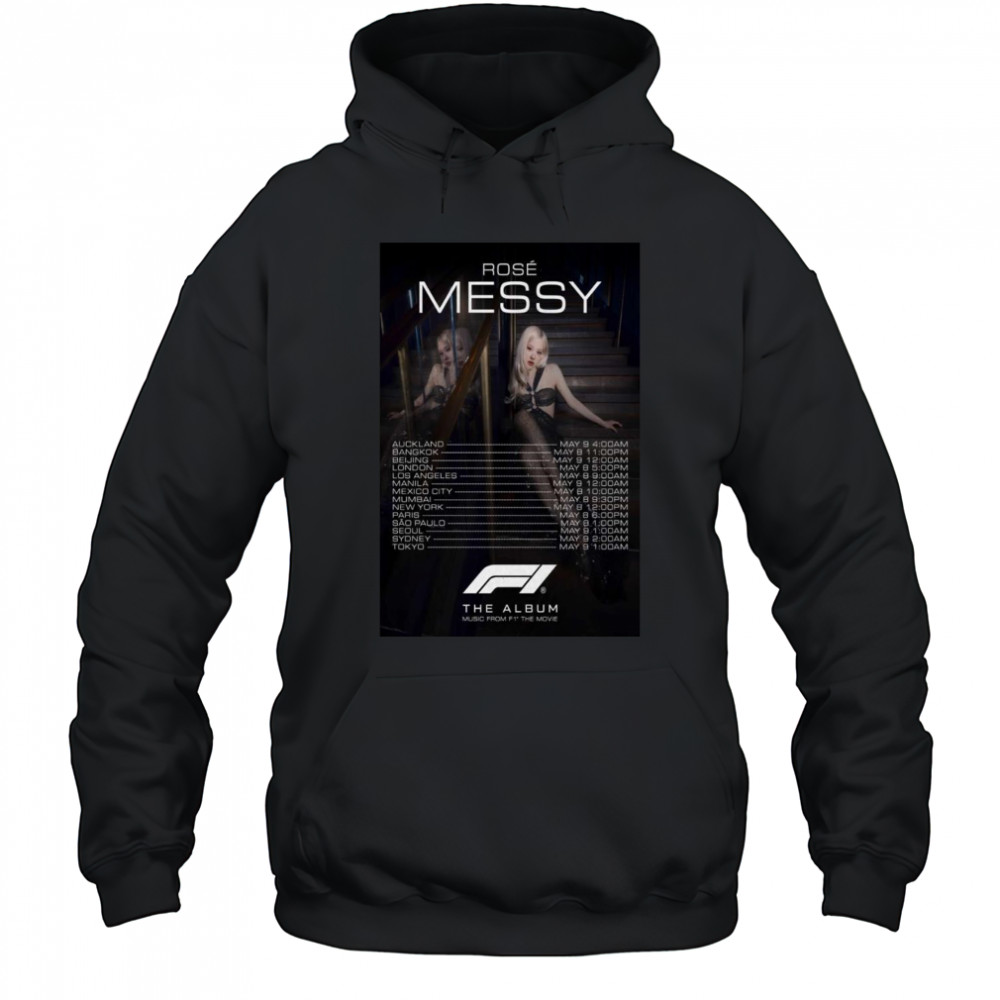 Rosie Messy World Tour 2025 Shirt Hoodie