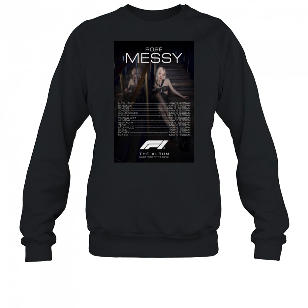 Rosie Messy World Tour 2025 Shirt Sweatshirt