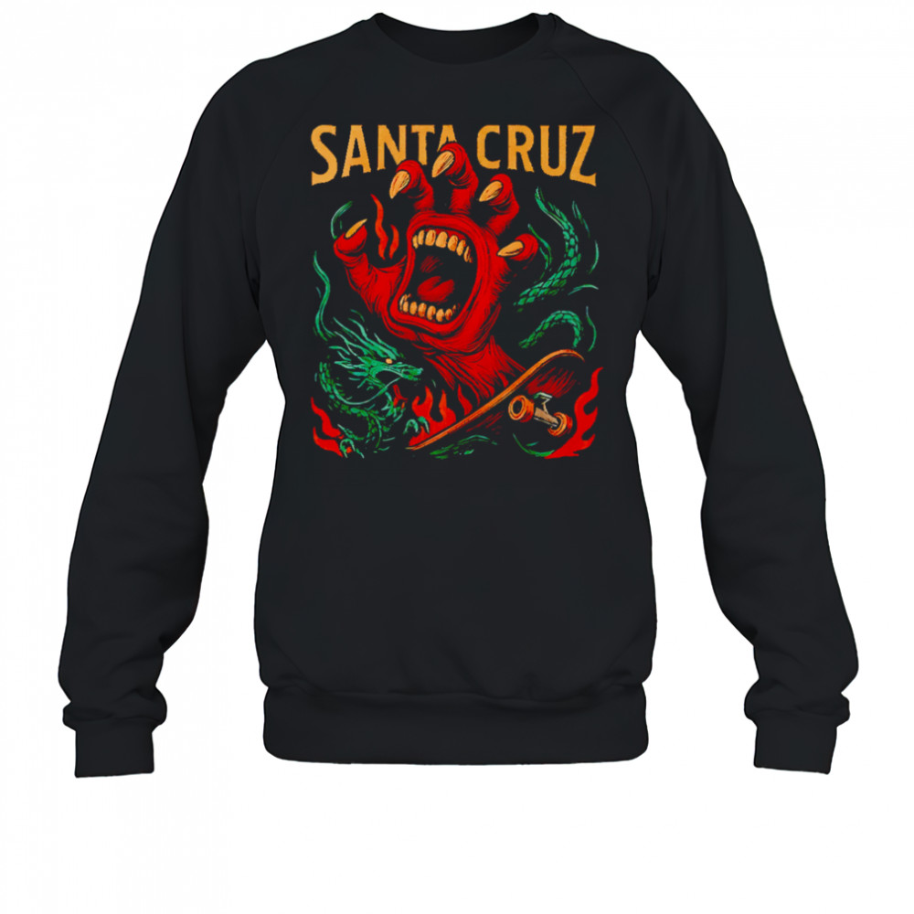 Santa Cruz hand graphic shirt Sweatshirt