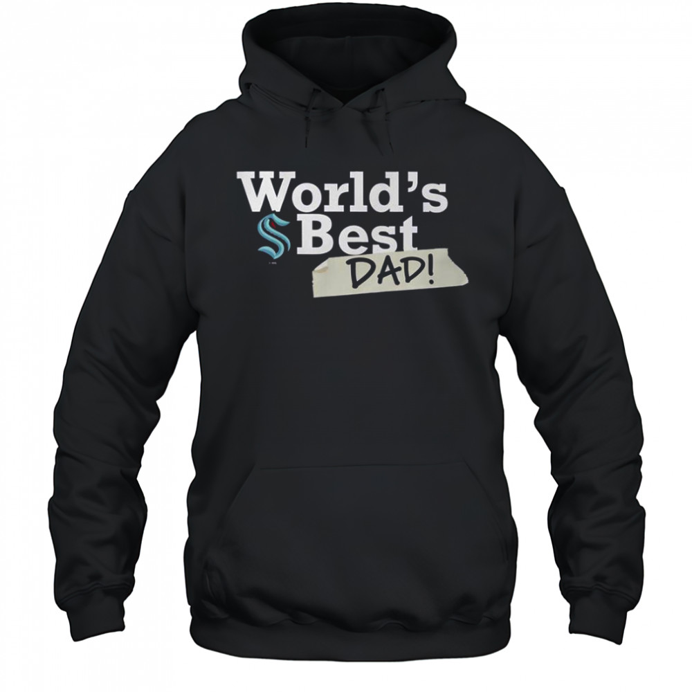 Seattle Kraken World’s Best Dad T-Shirt Hoodie
