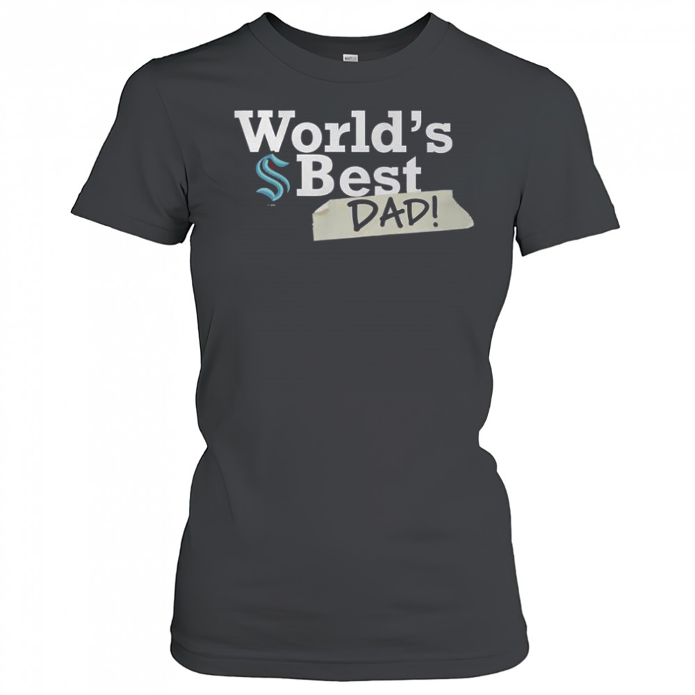 Seattle Kraken World’s Best Dad T-Shirt Women's T-shirt