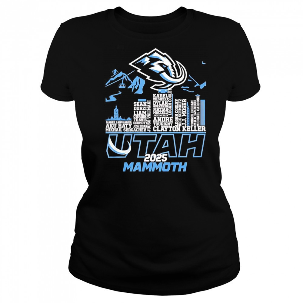 Skyline name Utah Mammoth 2025 shirt Women's T-shirt