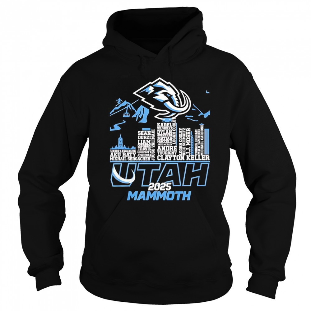 Skyline name Utah Mammoth 2025 shirt Sweatshirt