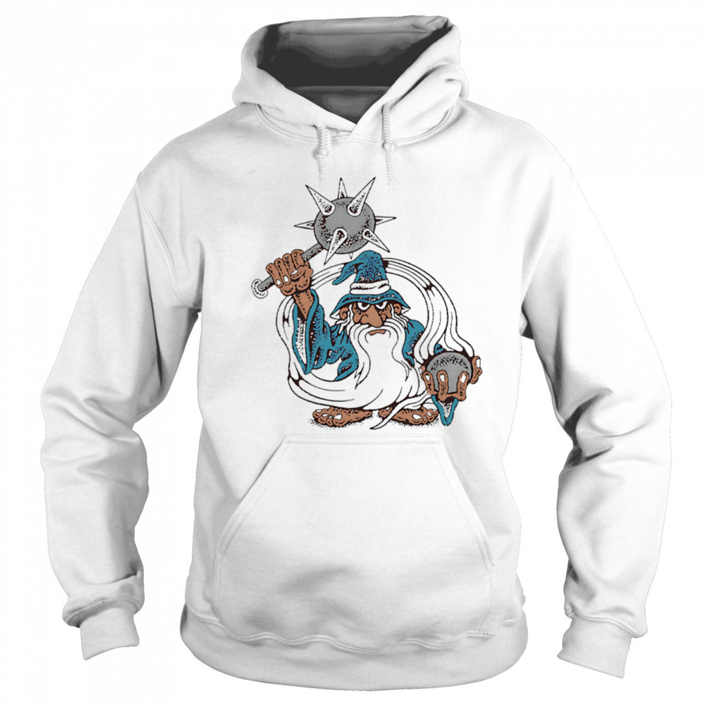 Sorcery Dept holding a mace shirt Sweatshirt