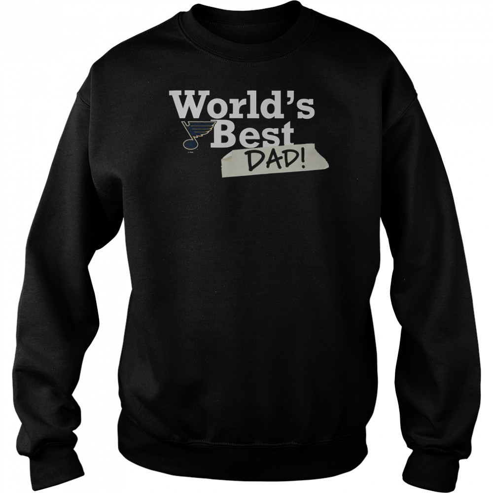 St Louis Blues World’s Best Dad T-Shirt Hoodie
