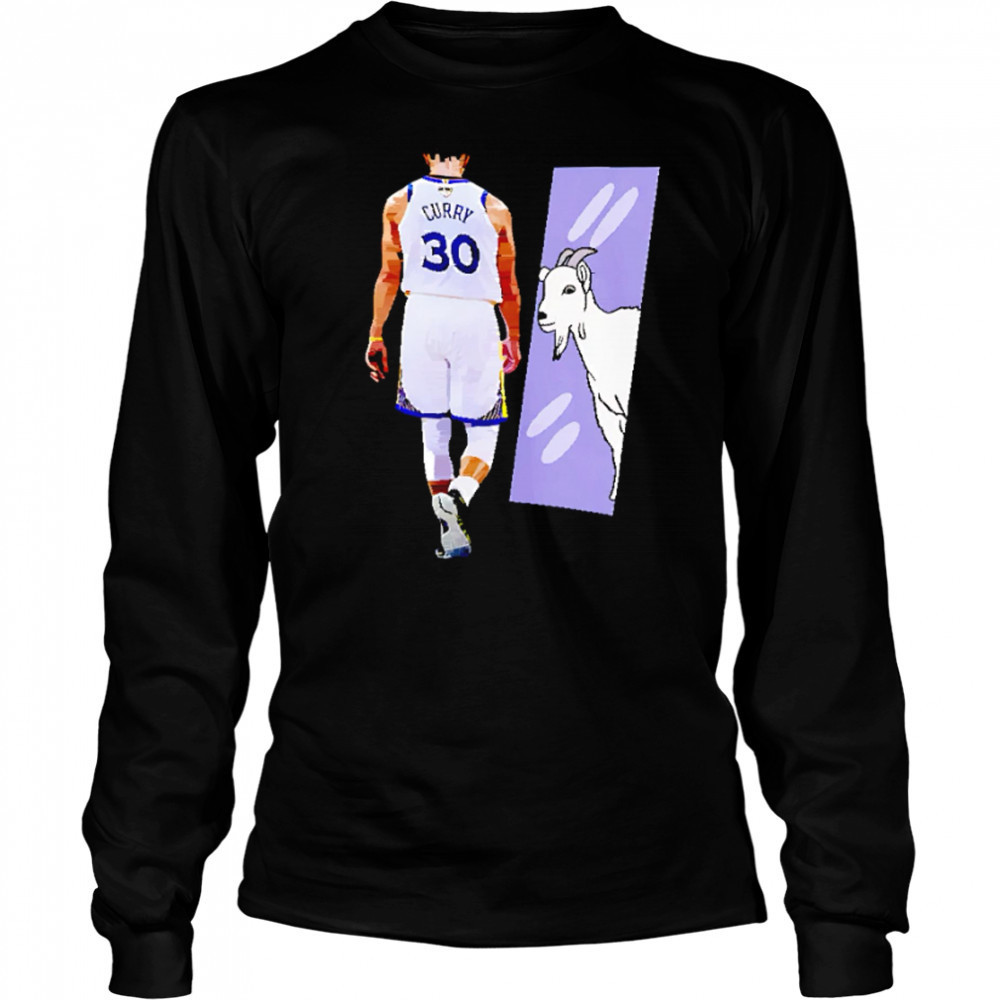 Steph g.o.a.t shirt Long Sleeved