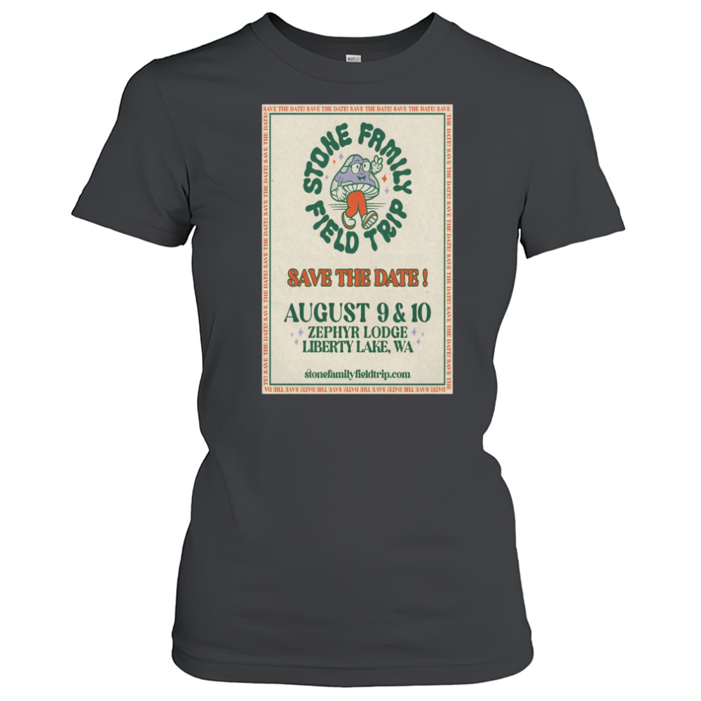 Stone Family Field Trip Zephyr Lodge Liberty Lake WA August 9-10 2025 Tour t-shirt Women's T-shirt