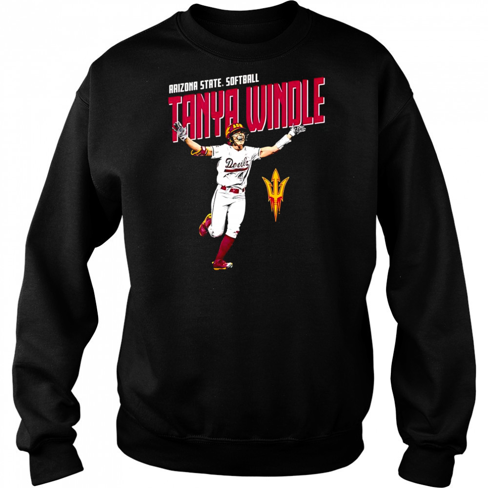 Tanya Windle Arizona State softball portrait shirt Hoodie