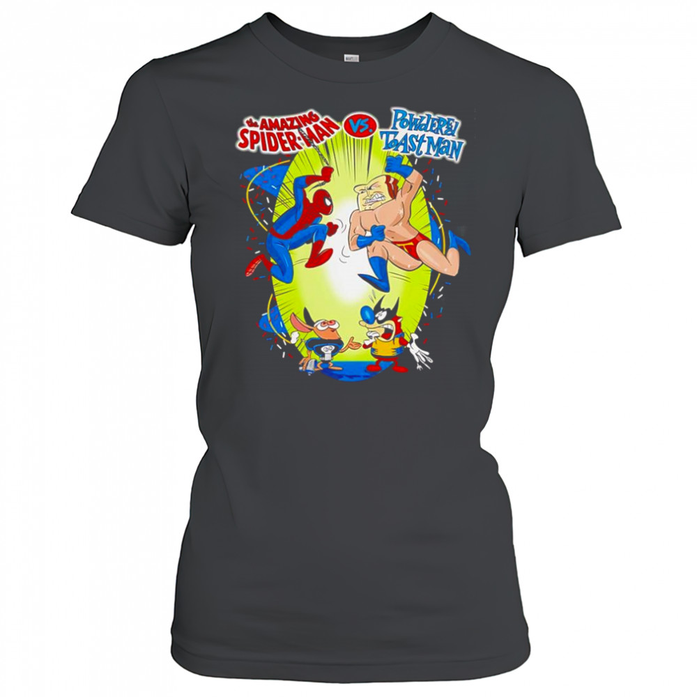 The Amazing Spider-man vs Powdered Toast Man shirt Women's T-shirt