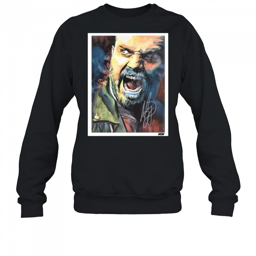 The Art of Rob Schamberger – Hangman Adam AEW Signature t-shirt Sweatshirt