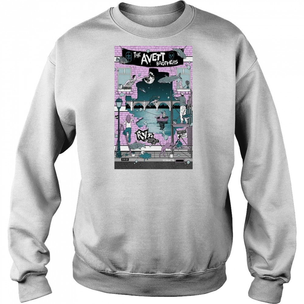 The Avett Brothers Virginia Credit Union LIVE! In Richmond VA May 8 2025 Tour t-shirt Hoodie