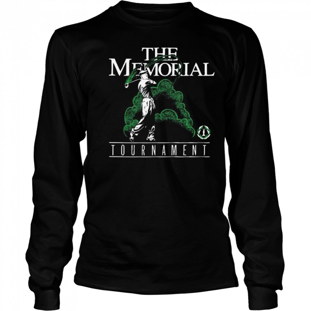 The Memorial Tournament Retro Golfer Graphic t-shirt Long Sleeved
