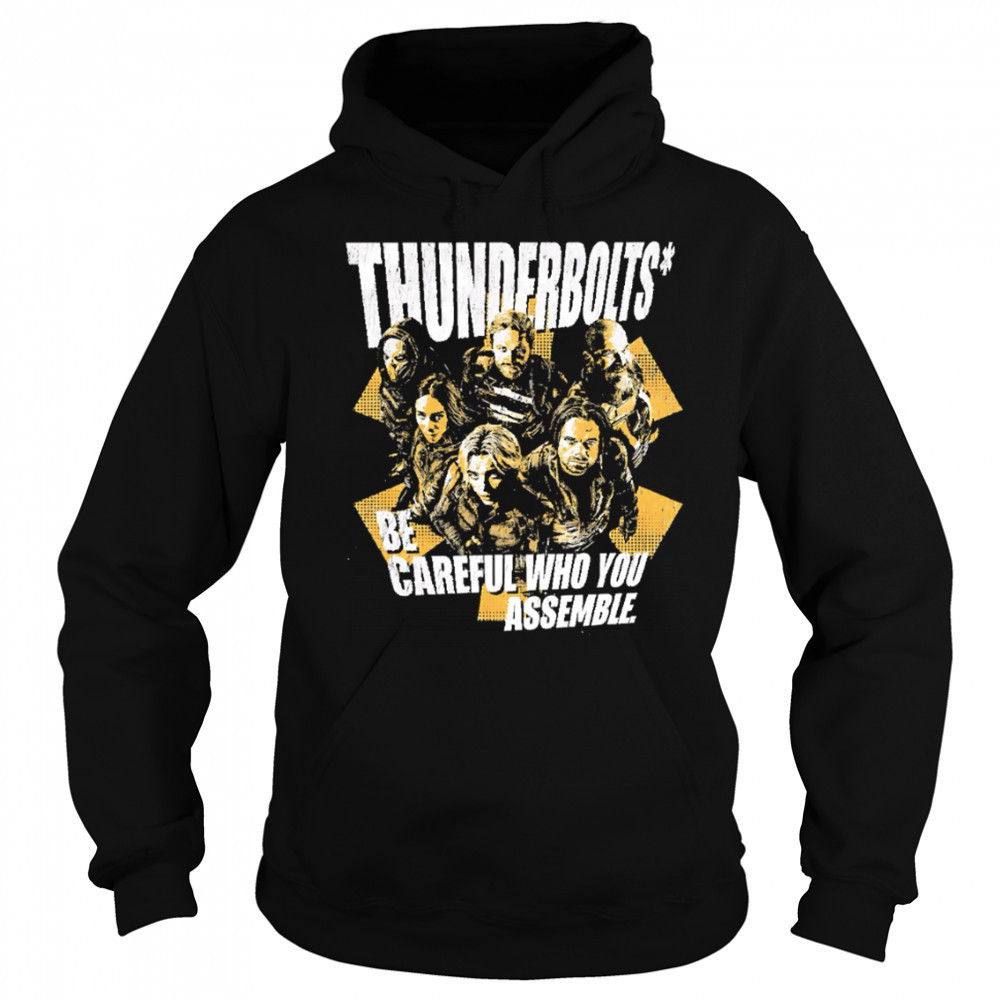 Thunderbolts be careful who you assemble retro shirt Sweatshirt