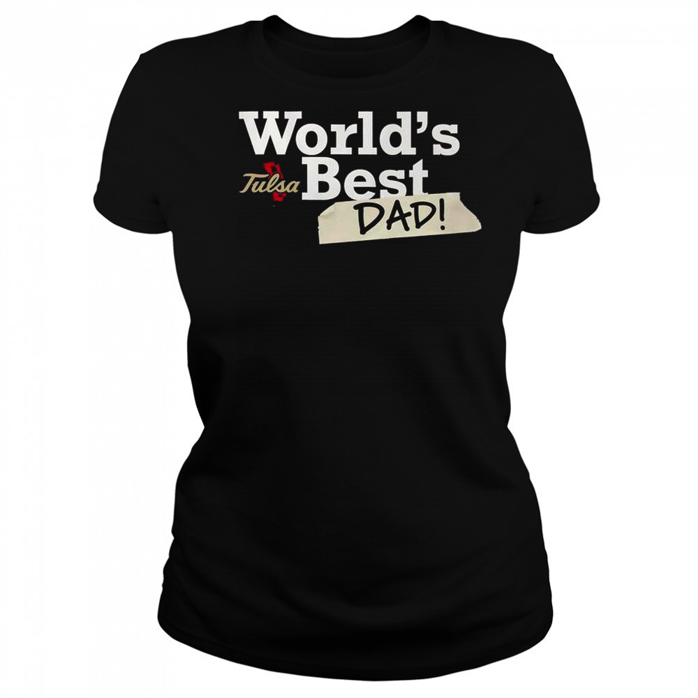 Tulsa Golden Hurricane World’s Best Dad T-Shirt Women's T-shirt