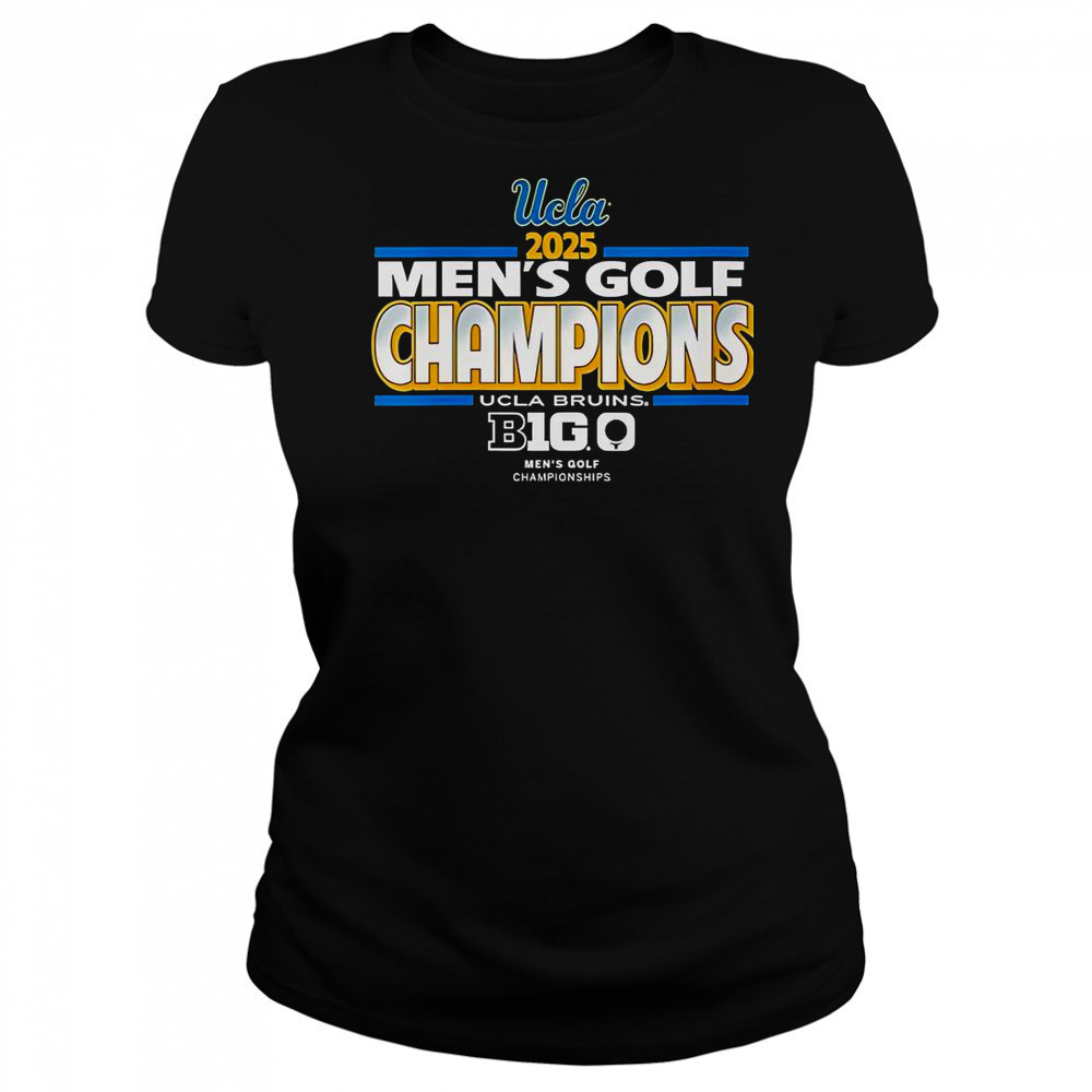 UCLA Bruins Men’s Golf Big Ten Champs 2025 Tournament T-Shirt Women's T-shirt