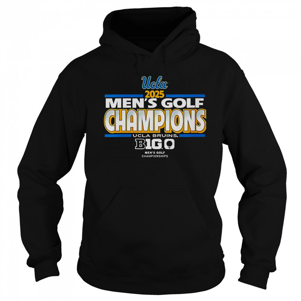 UCLA Bruins Men’s Golf Big Ten Champs 2025 Tournament T-Shirt Sweatshirt