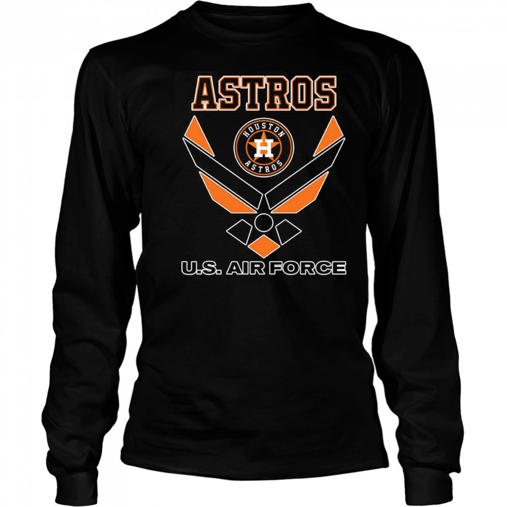 USA Air Force Houston Astros shirt Long Sleeved