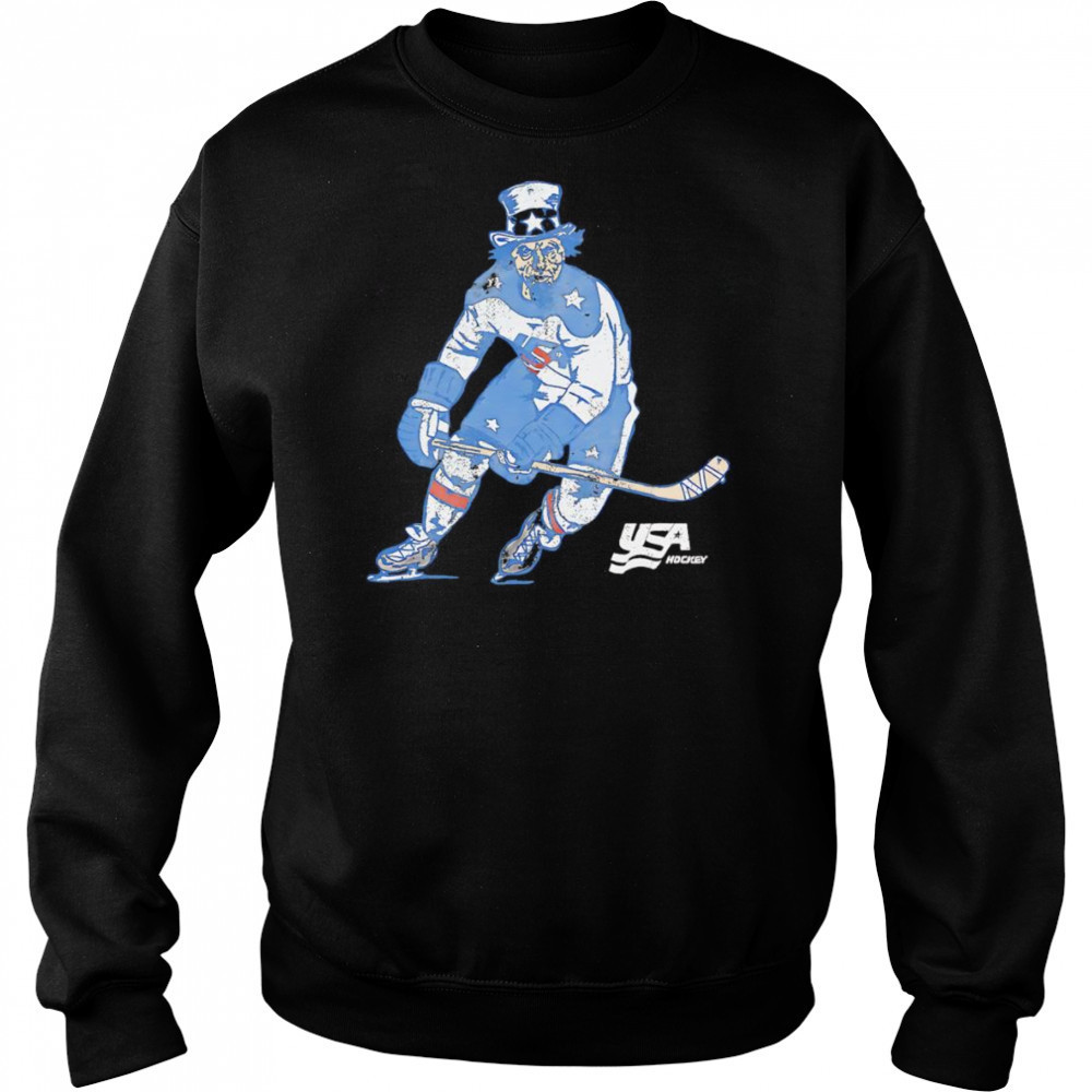 USA hockey Uncle Sam shirt Hoodie