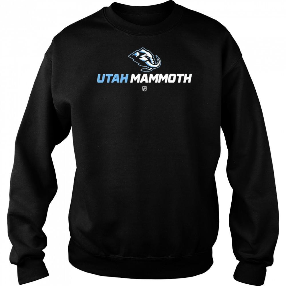 Utah Mammoth NHL Logo T-shirt Hoodie