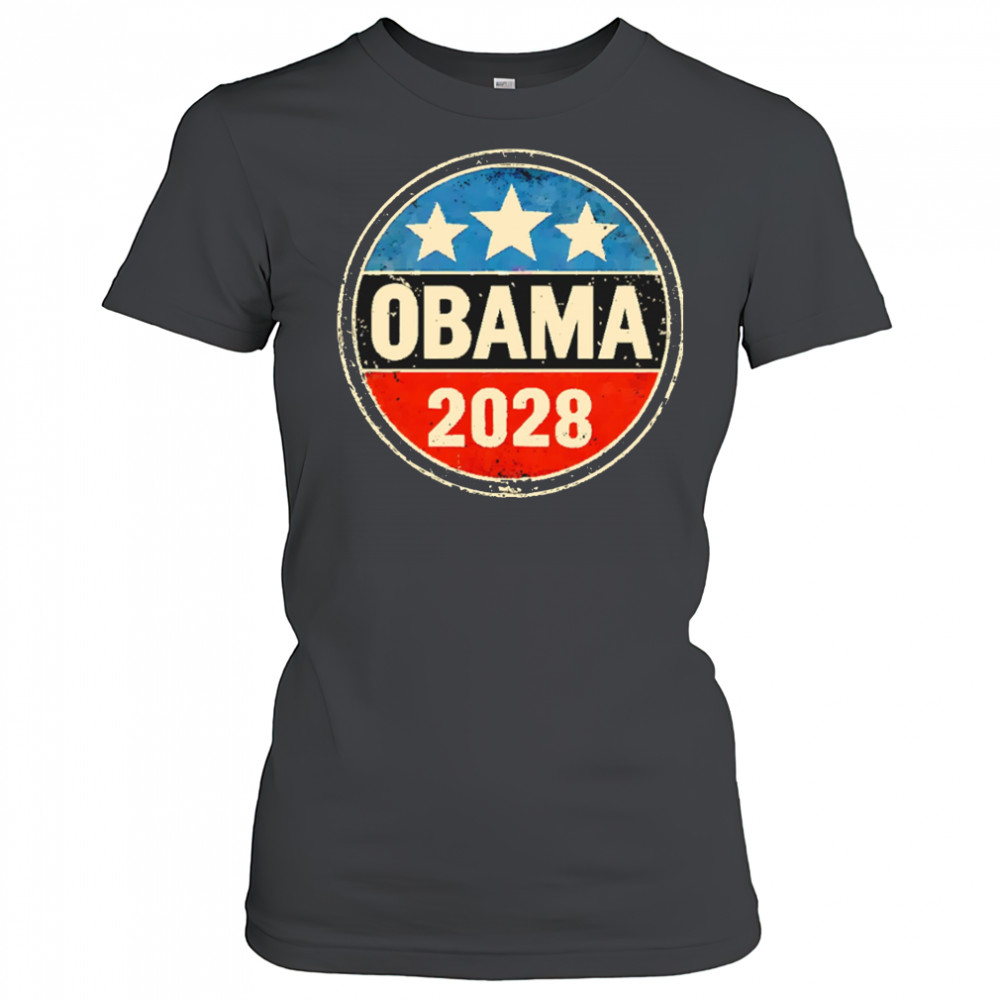 Vintage Barack Obama 2028 Political shirt Women's T-shirt