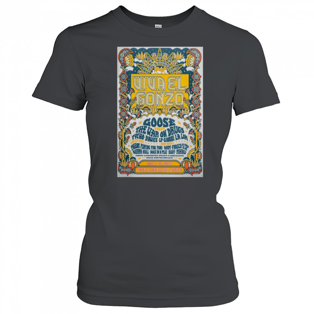 Viva El Gonzo Goose San José del Cabo Mexico May 8-10 2025 Tour t-shirt Women's T-shirt