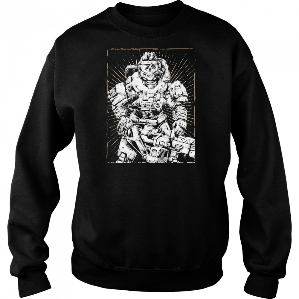 Walking Tank Threat Llama T-shirt Hoodie