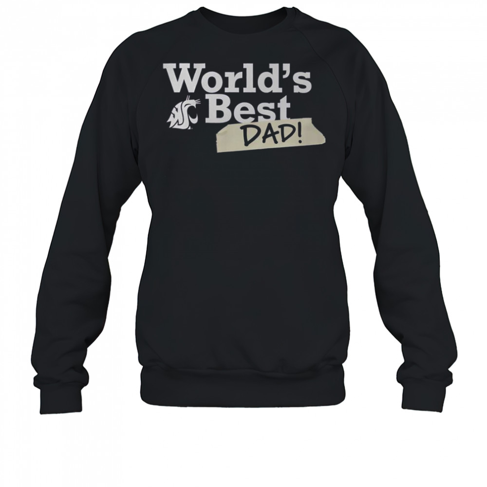 Washington State Cougars World’s Best Dad T-Shirt Sweatshirt