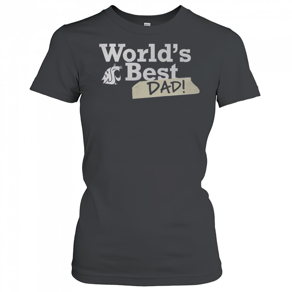 Washington State Cougars World’s Best Dad T-Shirt Women's T-shirt