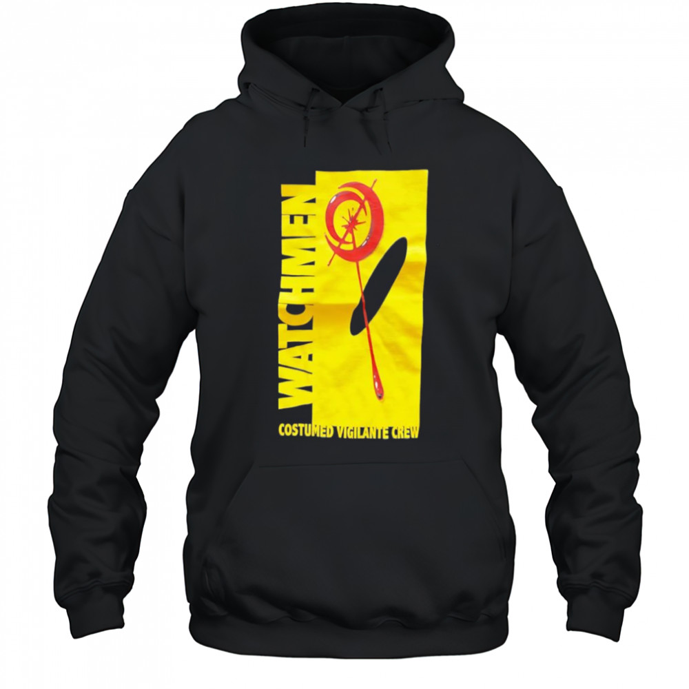 Watchmen costumed vigilante crew shirt Hoodie