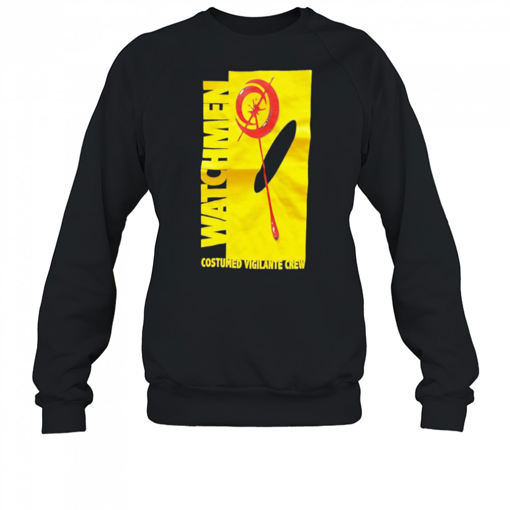 Watchmen costumed vigilante crew shirt Sweatshirt
