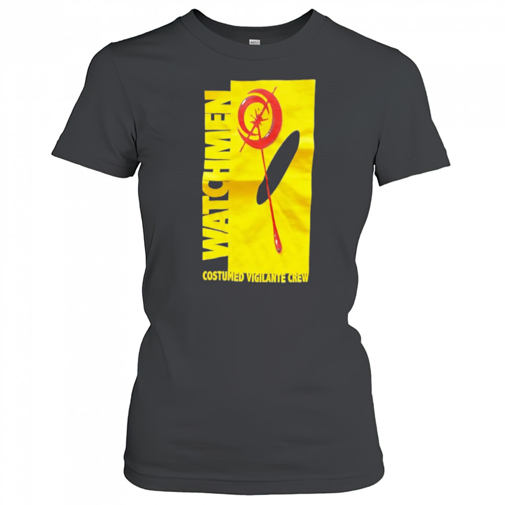 Watchmen costumed vigilante crew shirt Women's T-shirt