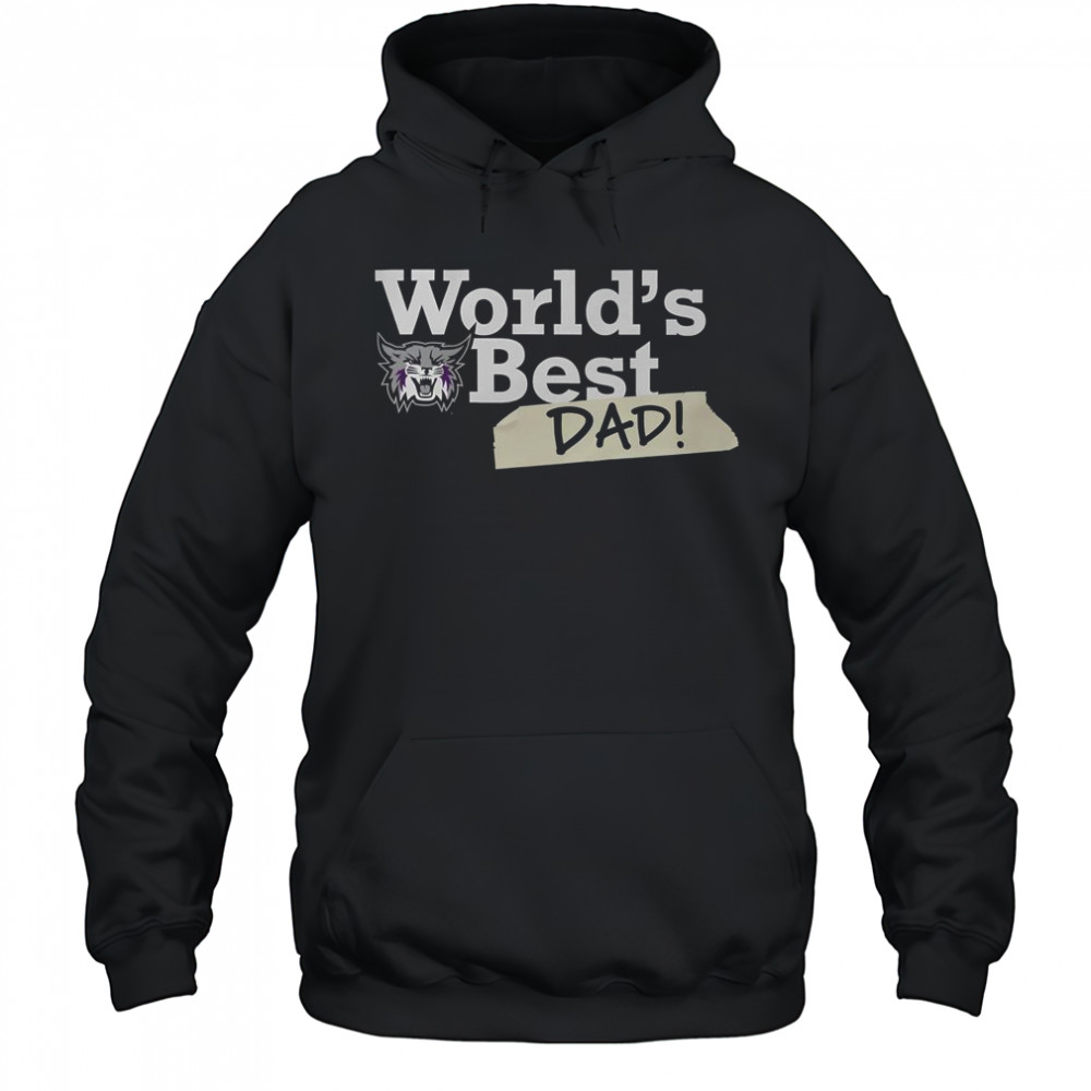 Weber State Wildcats World’s Best Dad T-Shirt Hoodie