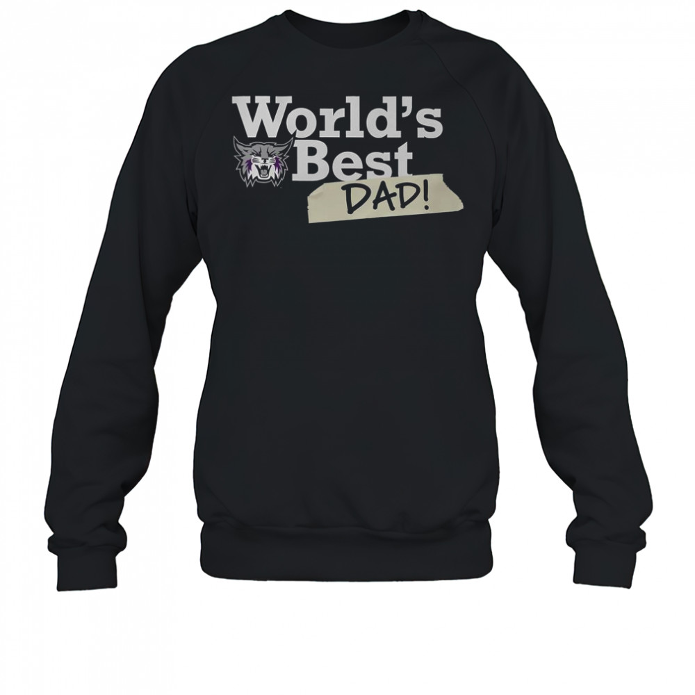 Weber State Wildcats World’s Best Dad T-Shirt Sweatshirt